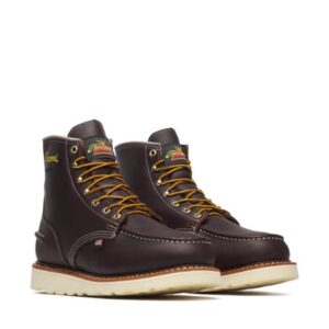 Thorogood 1957 Series - Waterproof - 6" Briar Pitstop Moc Toe - MAXwear Wedge