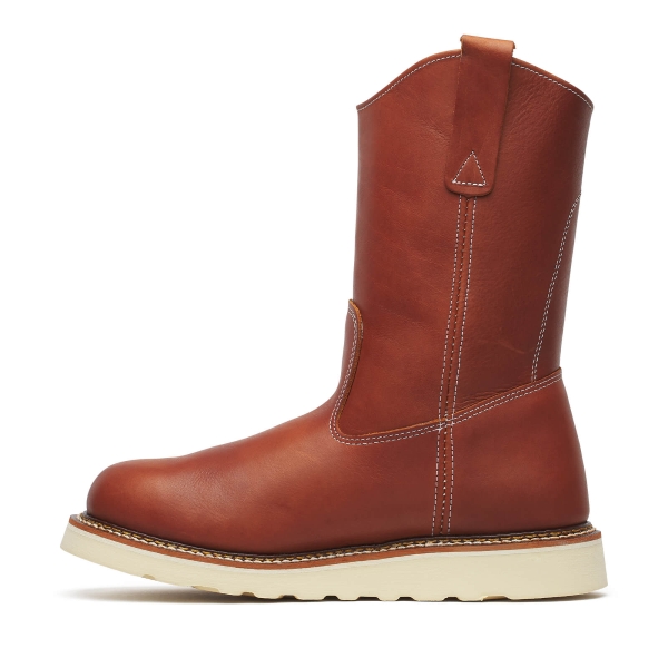 Thorogood American Heritage - 11" Tobacco Pull-on Wellington - MAXWear Wedge - Image 4