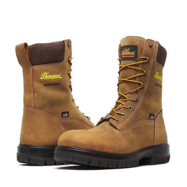 Thorogood Genesis Series - 8" Chestnut - Waterproof - Image 3