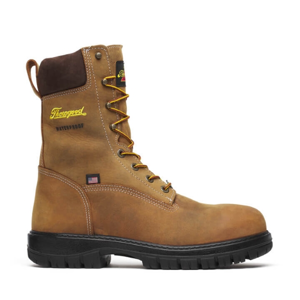Thorogood Genesis Series - 8" Chestnut - Waterproof - Image 2
