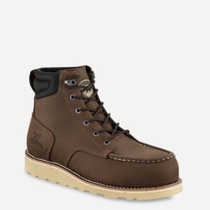 Irish Setter Pipestone 6" Safety Toe Leather Boot