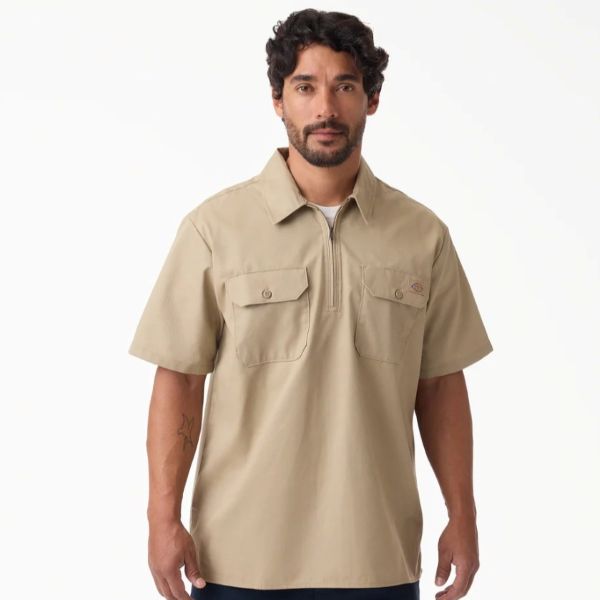 Dickies 1/4 Zip Work Shirt - Image 5