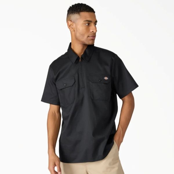 Dickies 1/4 Zip Work Shirt - Image 4