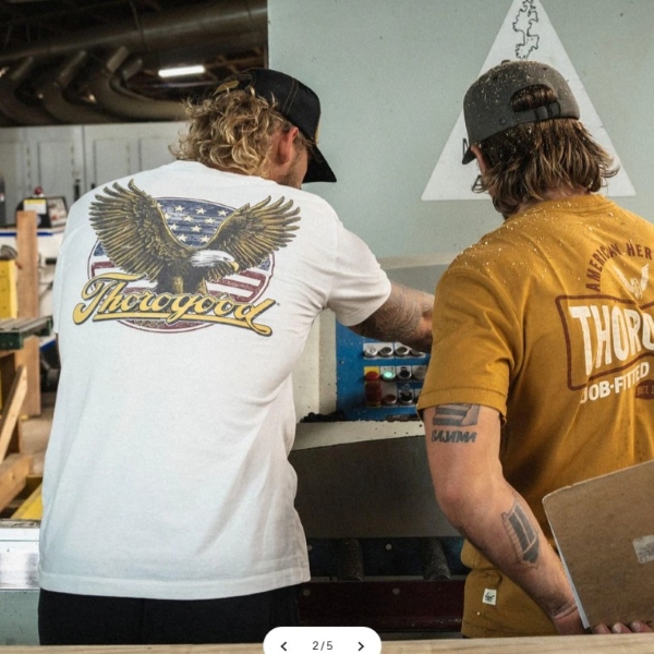 Thorogood Freedom Eagle Short Sleeve T-Shirt - Image 3