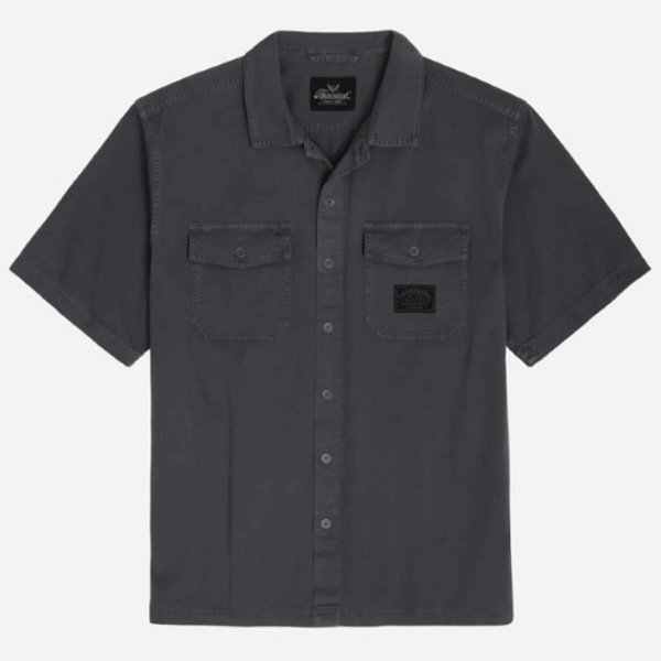 Thorogood Short Sleeve Washed Garage Workwear Shirt - Image 5