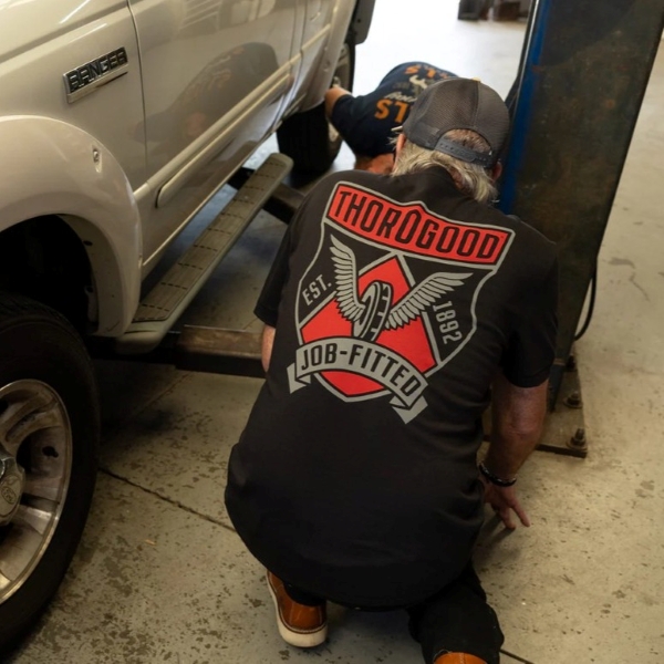 Thorogood Wing Shield Banner Short Sleeve T-Shirt - Image 3